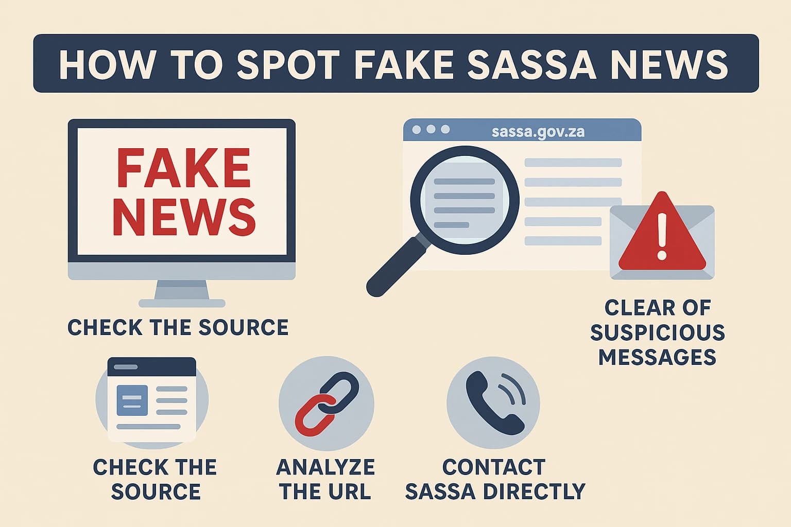 How to Verify if SASSA-Related News is Fake or Original